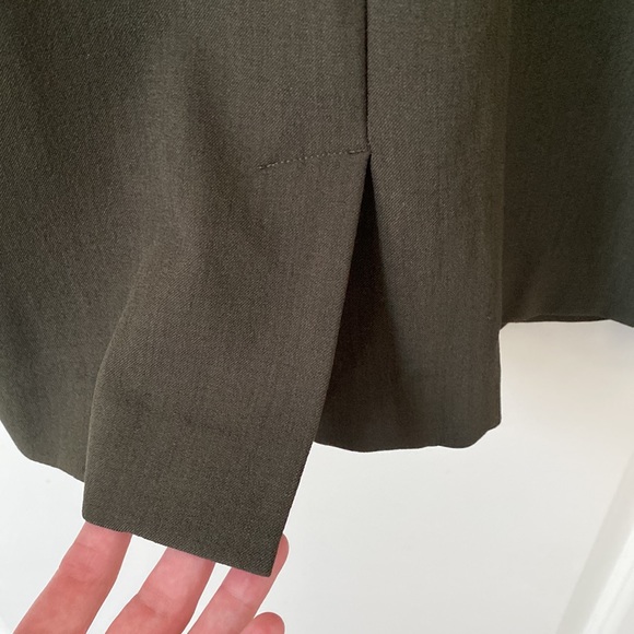 MM. LaFleur Etsuko Dress Dark Green Size 14 - Picture 7 of 7